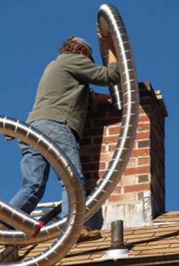 installation - chimney liner