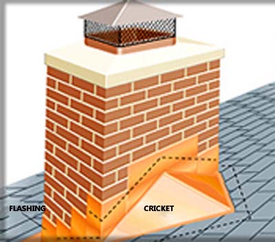 water damage - cricket