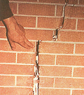 crack - brick