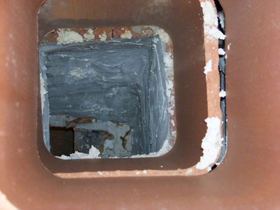 crack - flue