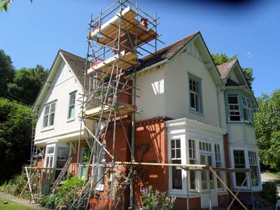 chimney rebuild